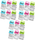 PRETYZOOM 18pcs Stainless Cheese Grater Fine Grater Slicer Vegetable Slicer Easy Peel
