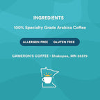 Cameron's Coffee Roasted Whole Bean Coffee, Velvet Moon Espresso Roast, 28 Ounce