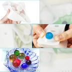 DLAND 2 Pcs Ball Silicone Resin Molds, Sphere Bead Resin Epoxy Universe Spheroid Molds, Pendant Casting Molds for DIY Jewelry Making