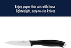 ZWILLING HENCKELS Silvercap Razor-Sharp 3-inch Paring Knife, German Engineered Informed by 100+ Years of Mastery, Black