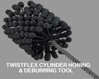 TwistFlex 3-1/4” (83mm) 320 Grit Silicon Carbide Cylinder Hone 77-83mm, Bores 2.99”-3.27” for KX250F 2004-18, YZ250F 2001-18, CRF250R 2004-18, WR250F 2001-09, RMZ250 2004-18, RZR 800 EPS 2011-14