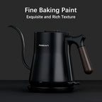 Gooseneck Electric Kettle, 1000W, Pour-over Coffee & Tea, Stainless Steel, Hot Water, 0.8L, Small, Auto Shut-Off & Boil Dry Protection, BPA Free