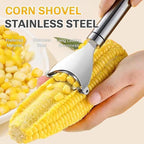 Corn Peeler Cob Stripper, Stainless Steel Cob Remover, Corn Planer Cutter Thresher Scraper, Stripping Tool for Home Kitchen, Corn Scraper 1 PCS