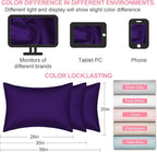 Mulberry Silk Pillow Cases 2 Pack King Size 20x36 Inches with Hidden Zipper, Ultra Smooth and Soft Breathable Cooling Silk Satin Pillowcase Set of 2, Better for Hair and Skin, Gifts for Women Men