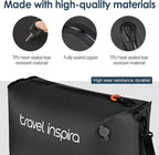 Vacuum Bags for Travel Luggage with Wireless Pump, Compression Bags for Carry On Suitcases and Backpack, Vacuum Seal Packing cube for Cloth Packing (2PC + PUMP)