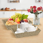 Wicker Seagrass Basket 2 Pack