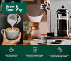 Samarian Coffee Medium Roast – Colombian Single-Origin Arabica – Specialty Ground Coffee with Citrus & Floral Notes – Smooth & Aromatic – For Pour Over, French Press, Chemex, V60 – 12oz Bag