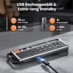Wireless Meat Thermometer Digital-5.3 Bluetooth for Stable 800ft APP Control (iOS&Android), 10mins Charge for 24H Use Meat Probe, Accuracy ±0.5°F, Instant Read Meat Thermometer for BBQ, Grill, Oven
