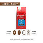 Community Coffee Breakfast Blend Whole Bean Coffee, Medium Roast, 12 oz Bag (Pack of 1)