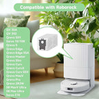 14 Pack Qrevo vacuum Bags for Roborock Qrevo Series QV 35A, Qrevo S5V, Saros10r, Qrevo S, Qrevo Edge S5A, Qrevo 2R3W, S8 Max Ultra, S8 MaxV Ultra, Qrevo Curv S5X, Qrevo Master/Slim robot Vacuum