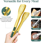 | Kitchen Tongs | 11.2-inch Tongs for cooking | Pack of 2.