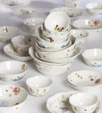 Lenox Pasta Bowl, 20oz Butterfly Meadow Pasta Bowl 1-Piece, Service For 1, Porcelain, White Serving Bowls, Wide, Shallow, Lenox Butterfly Meadow Collection, Dishwasher & Microwave Safe (White 1-Piece)
