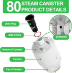 80 Replacement Canister for AprilAire 800 Steam Humidifier,80 Steam Canister Replacement for Aprilaire 865 Canister,80 Canister for Aprilaire 800 801 865 866 Whole House Steam Humidifier-1Pack