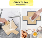 2 Pcs Thickened Silicone Bread loaf pan liners for baking bread 9x5，Silicone Baking Mat for 9x5 Inch Loaf Pan, Nonstick & Reusable, Easy to Clean, High-Temp Resistant (Black and Red)