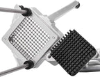 Commercial Vegetable Fruit Chopper W/6-Wedge Slicer&1/4″&3/8″&1/2" Blade Professional Food Dicer French Fry Cutter Onion Slicer Stainless Steel For Tomato Peppers Potato Mushroom