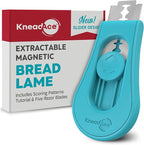 KneadAce Bread Lame & Sourdough Starter 34oz Pro Jar Kit