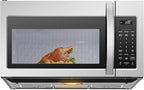 Midea MOR17BSA-SS 1.7 Cu.ft. Over The Range Microwave Oven with Smart Touch Panel, Auto Cooking Menu, 1000 W, 300 CFM Ventilation, in Stainless Steel