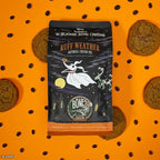 Bones Coffee Company The Nightmare Before Christmas Ruff Weather Flavored Coffee Beans, Medium Roast Ground Coffee Low Acid, Oatmeal Creampie Flavor (12 oz)