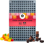 Silicone 4ml Square Candy Molds for Chocolate, Gummy & Baking | 230 Cavities Confectionery Molds | Food-Grade, BPA-Free Silicone for Homemade Treats & Desserts