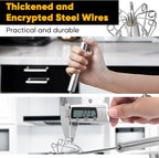 Newness Whizzy Whisk, Stainless Steel Semi Automatic Whisk Blender for Home -Versatile Tool for Egg Beater, Milk Frother, Hand Push Wisk - Kitchen Utensil for Blending, Whisking, Beating & Stirring