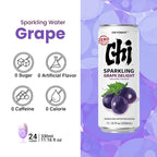 CHI FOREST Grape Delight sparkling water, 0 Sugar 0 Carolies, 11.16 fl oz* 24
