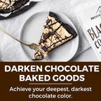 Black Cocoa Powder (5 lb) Bake the Darkest Chocolate Baked Goods, Achieve Rich Chocolate Flavor, Natural Substitute for Black Food Coloring, Dutch-Processed Cocoa Powder, Unsweetened, Extra Dark, Fair Trade Certified
