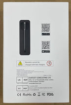 BFOUR Meat Thermometer Digital Wireless with LCD Booster, Bluetooth Food Cooking Thermometer with Smart App, 524FT Remote Range, 100% Waterproof & 752°F Heat Resistant Probe for BBQ Oven Grill Smoker