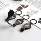 50pcs Personalized 4 in 1 Multi Function Bottle Opener, Nail Clipper, Wedding Favors Brewery, Private Customized, Black, Multitool Gifts for Men