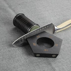 Rolling Knife Sharpener with 2 Diamond Disc and 2 Corundum Disc, Rolling Knife Sharpener Kit with 5 Magnetic Angle Offer 12/15/18/20/22° for Kitchen Knives (SET-B)