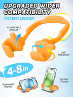 Stocking Stuffers for Teens Girls Women Cell Phone Holder: Thumbs Up Lazy Phone Stand Gifts for Adults Kids Boys Men Teenager Wife Mom Funny Gag Gadgets Ideas Who Wants Nothing Gift for Christmas