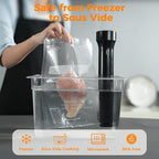 Wevac Vacuum Sealer Bags – 50 Count (6″×10″), Heavy-Duty BPA-Free Food Storage Bags, Puncture-Resistant, Freezer & Sous Vide Safe, Compatible with All Vacuum Sealers
