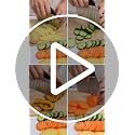 Large Crinkle Cutter, Stainless Steel Vegetable Wavy Chopper - view 7