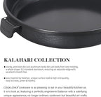 COOKLOVER Nonstick Ceramic Fry Pan, Non-Toxic, PTFE&PFOA Free, Induction Compatible Egg Skillet Frying Pan with Heat Resistant Handle, 9.5 Inch – Solid Black