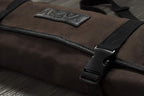 Asaya Canvas Chef Knife Roll Bag - 10 Knife Slots and a Large Zipper Pocket - Durable 10oz Canvas Knife Case with an Adjustable Shoulder Strap - Knives not Included
