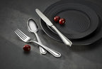 Oneida Silverware Set For 8, Countess 45-Piece Everyday Flatware Set with Serving Utensils, Service For 8, Bead Pearl, 18/0 Stainless Steel, Dishwasher Safe,Knives Spoons & Forks Set (Silver 45 Piece)