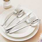 KINGSTONE Mirror Polish Silverware Set for 4, 20-Piece 18/10 Stainless Steel Flatware Set, Dishwasher Safe Cutlery Set for Wedding, Home, Restaurant, Knives Spoons and Forks Set