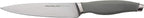 Rachael Ray Cutlery Japanese Stainless Steel Knives Set with Sheaths, 6-Inch Utility Knife and 5-Inch Serrated Utility Knife, Gray