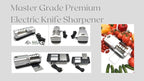 Multi-Stage Home Electric Knife Sharpener for All Knives, Knife Sharpeners for Kitchen Knives Premium version