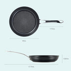 Anolon X Hybrid Nonstick Induction Frying Pan/Skillet, 10 Inch - Dark Gray