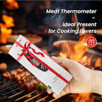 Digital Meat Thermometer，Instant Read Food Cooking Thermometer for Grilling，Waterproof Steak Thermometer for Kitchen and Outside, BBQ, Turkey, Candy, Liquids, Beef