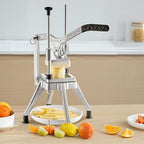 VEVOR Commercial Vegetable Fruit Chopper 1/4" Blade Heavy Duty Professional Food Dicer Kattex French Fry Cutter Onion Slicer Stainless Steel for Peppers Potato Mushroom