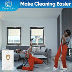CF Clean Fairy 10 Pack Compatible With Kirby Vacuum Bag Style F For Avalir, Sentria I, II, Ultimate Diamond G3 G4 G5 G6 Gsix G10, G10D, G10E, G10Se Replacement for 204808 204811