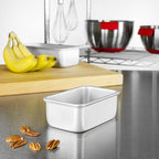 Fat Daddio's BP-5639 Anodized Aluminum Bread Loaf Pan, 4.875 x 2.75 x 2 inch