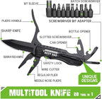 Fathers Day Dad Gifts from Daughter Wife Son - Gifts for Dad, YOU ARE THE WORLD’S BEST DAD Multitool Knife - Dads Birthday Gift, Fathers Day Dad's Gift for Husband, Men - Christmas Dads Presents
