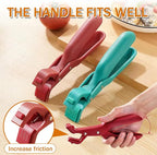 Hot Plate Grippers, 2026 New Anti-Scald Bowl Clip, Hot Plate Gripper Lifters Tongs, Kitchen Silicone Anti Slip Clip for Bowls,Pans,Dishes, Kitchen Gadget
