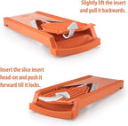 Swissmar Borner V-1001 V-Slicer Plus Mandoline 5 Piece Set (Orange)