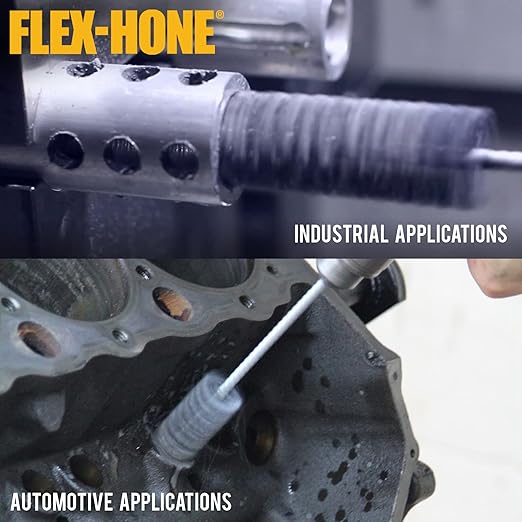 Brush Research BC14M24 FLEX-HONE®, 0.551" (14mm) Diameter, 240 Grit, Silicon Carbide, For Mild Steel, Stainless Steel, Cast Iron and Softer Ferrous Materials