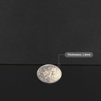 Leather Table Mat - 40x62 Inch Waterproof Easy to Clean Can Conceal Flaws Protector The Table Top from Scratches Used for Dining (Black+Black 40x62)
