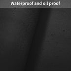 Dresser Top Cover - Can Be Used On Both Sides Waterproof and Easy to Clean Good Flatness Used for Dresser Table(Black+Gray 10x42)