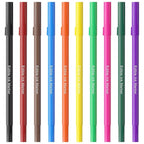 Jewem Edible Markers for Cookie Decorating,10Pcs Ultra Fine Tip(0.5mm) Food Coloring Pens, Upgrade Double Side Food Grade Pens for Decorating Fondant Cakes, Easter Eggs, Frosting, Macaron,Halloween and Christmas Gifts